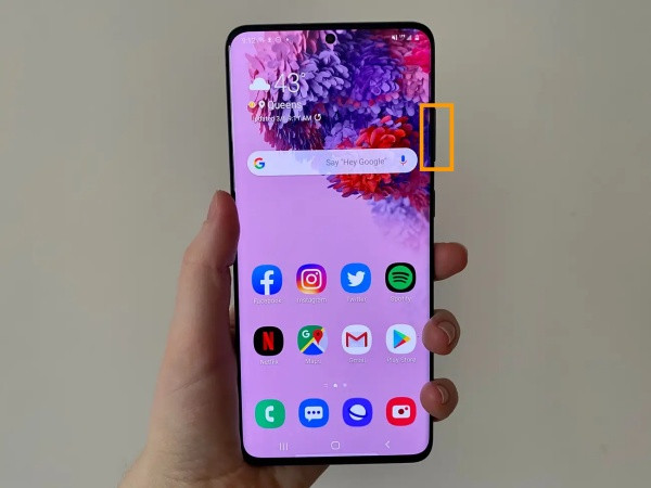 Nút volume Samsung S20 Plus hư hỏng