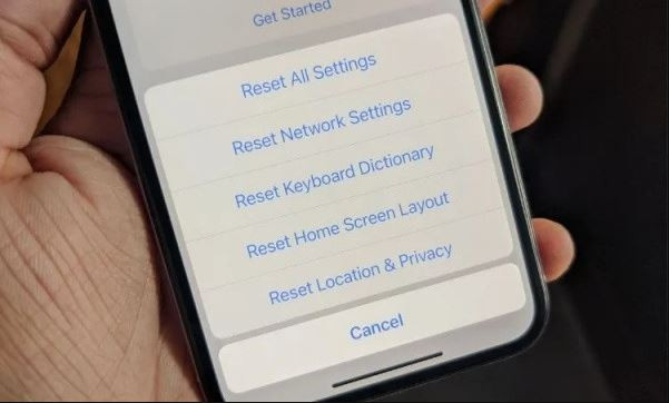 Reset iPhone 15 Plus