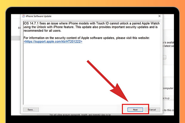 Restore lại máy bằng iTunes 4 Restore lại máy bằng iTunes 4