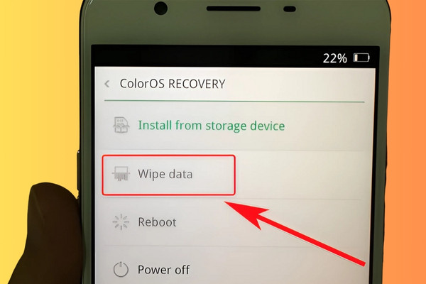 Sử dụng tính năng “Reboot” trên điện thoại 3 Sử dụng tính năng “Reboot” trên điện thoại 3