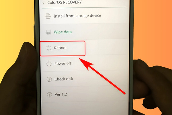 Sử dụng tính năng “Reboot” trên điện thoại 7 Sử dụng tính năng “Reboot” trên điện thoại 7
