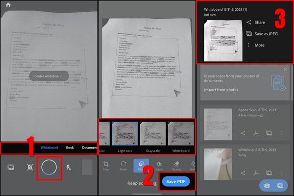 7. Sử dụng ứng dụng Adobe Scan để scan ảnh 2 7. Sử dụng ứng dụng Adobe Scan để scan ảnh 2