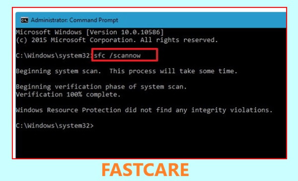 Sửa lỗi Access is denied win 11 với Command Prompt