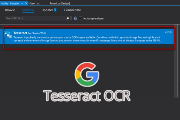 Tesseract OCR (dành cho lập trình viên)