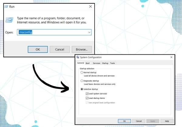 Thực hiện Clean Boot để khắc phục BSOD 2