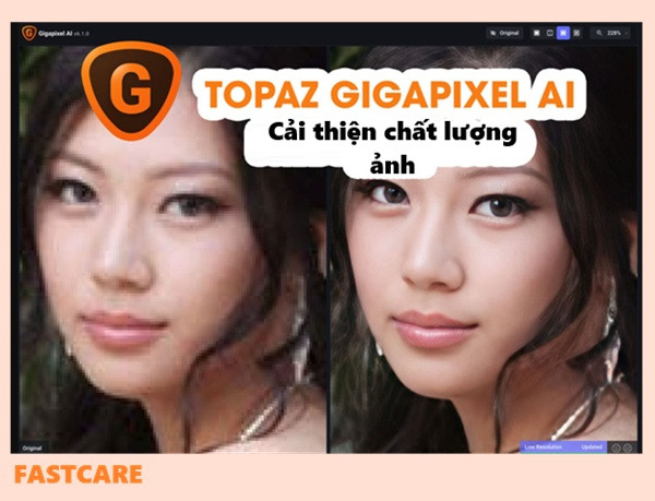 Topaz Gigapixel AI cải thiện ảnh với độ phân giải thấp