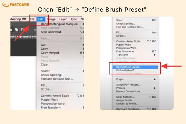 Tự tạo Brush theo nét vẽ tay 3