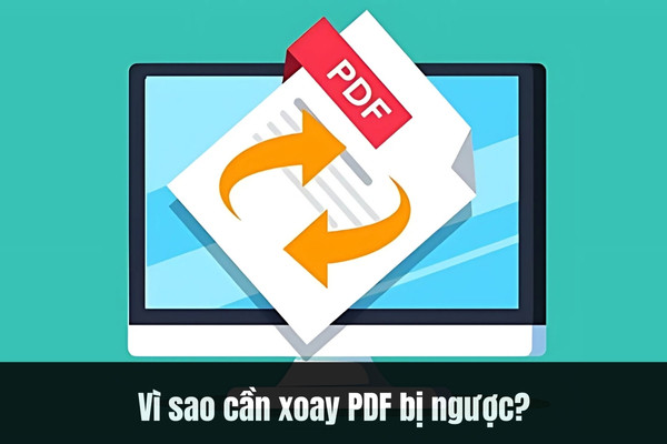 Vì sao cần xoay PDF bị ngược?&nbsp;