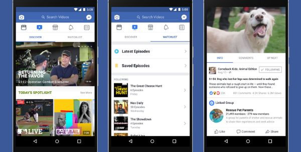 Watch trên Facebook có gì đặc biệt 2
