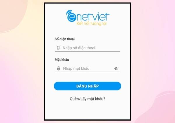 Xem điểm eNetViet trên điện thoại 2