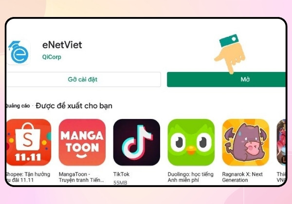 Xem điểm eNetViet trên máy tính