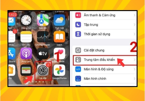 Bật NFC các dòng iPhone 8 Plus trở về trước bước 1