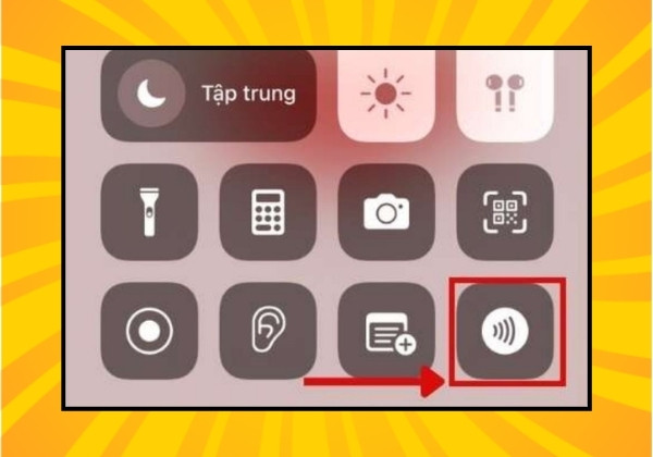 Bật NFC các dòng iPhone 8 Plus trở về trước bước 3