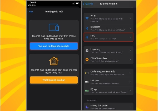 Bật NFC các dòng iPhone X trở về sau bước 2