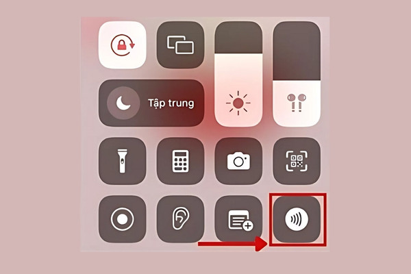 Bật NFC trên iPhone 8 Plus trở về trước bước 3 Bật NFC trên iPhone 8 Plus trở về trước bước 3