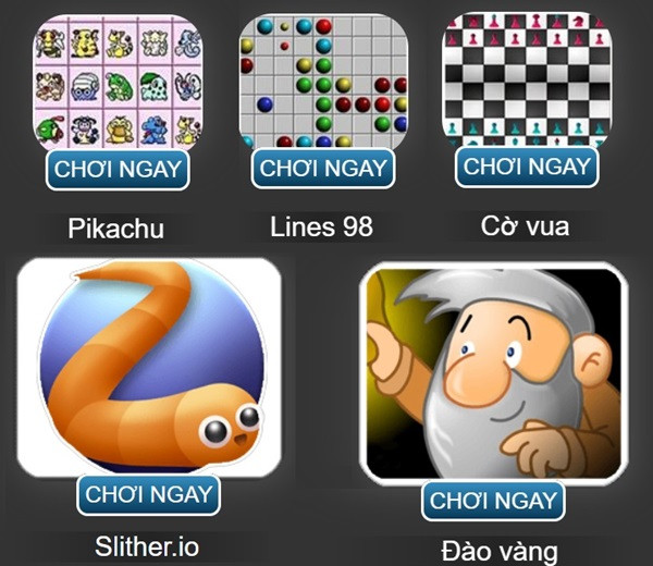 Sưu tập Game cổ điển nhiều người chơi