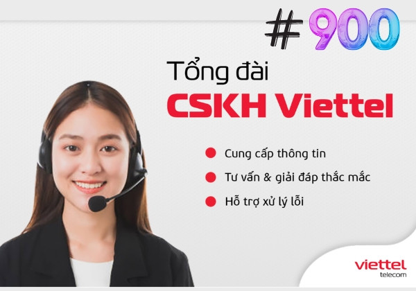Cách 2: Liên hệ tới tổng đài 900