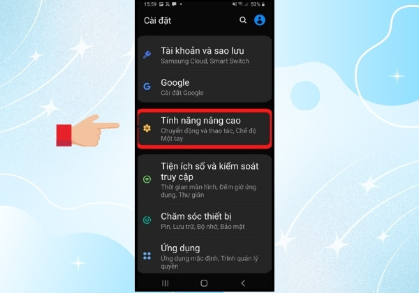 Cách chụp ảnh màn hình Samsung bằng cách vuốt lòng bàn tay 1 Cách chụp ảnh màn hình Samsung bằng cách vuốt lòng bàn tay 1