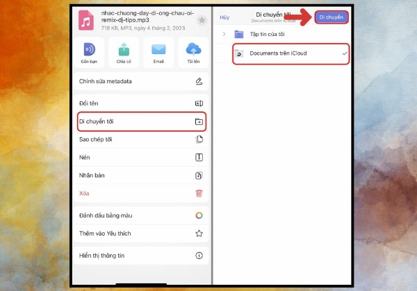 Cách đổi nhạc chuông điện thoại trên iPhone bằng Documents bước 5