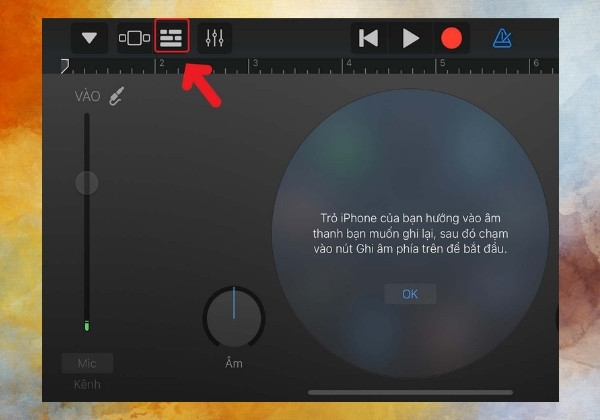 Cách đổi nhạc chuông cho iPhone bằng GarageBand bước 3