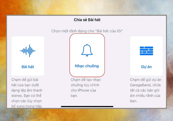 Cách đổi nhạc chuông cho iPhone bằng GarageBand bước 7