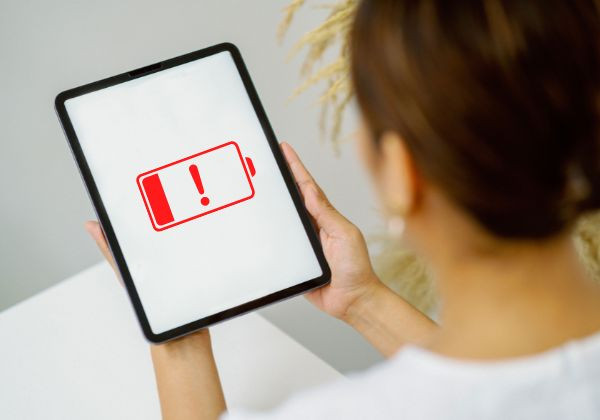 Cách nhận biết pin iPad bi chai