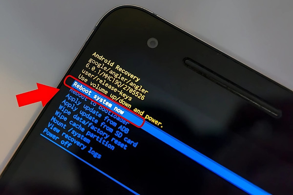 Cách reset cho điện thoại Realme bằng phím cứng bước 4