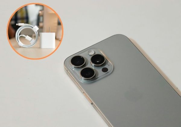 Cách sạc pin iPhone 16 Pro Max mới mua bằng sạc nhanh Cách sạc pin iPhone 16 Pro Max mới mua bằng sạc nhanh