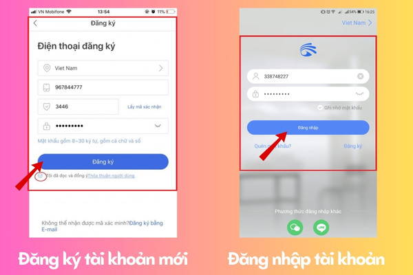 Cách tải Yoosee về điện thoại và tạo tài khoản bước 3