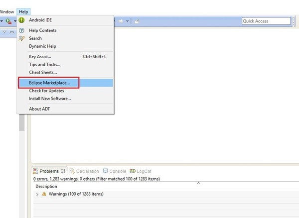 Cài đặt Plugin trên Eclipse