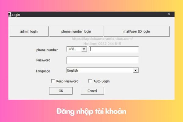 Cài đặt Yoosee app và tạo tài khoản trên máy tính bước 3