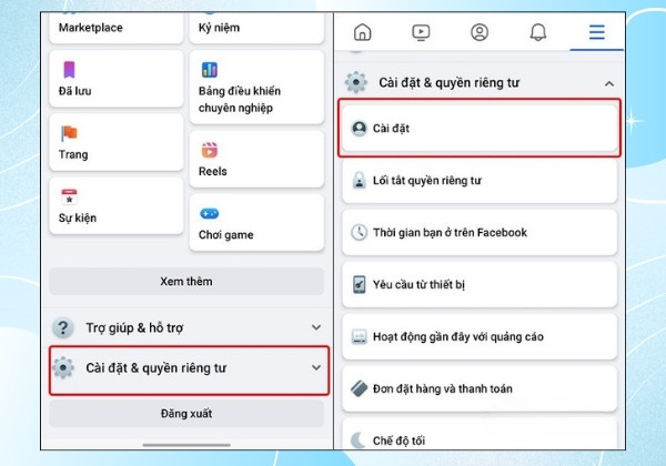 Đăng xuất Messenger từ Facebook để bảo mật tài khoản bước 2