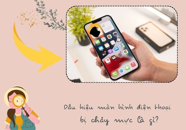 Sửa màn hình iPhone bị lem mực bao nhiêu tiền