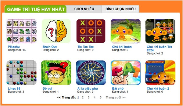 Game 24h trí tuệ xả stress cực mạnh
