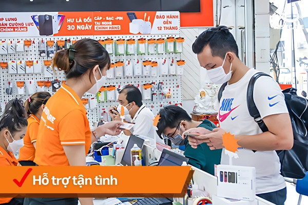 Hỗ trợ tận tình Hỗ trợ tận tình