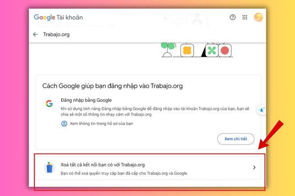 Hướng dẫn cách thu hồi quyền truy cập khi nghi ngờ bị hack bước 3