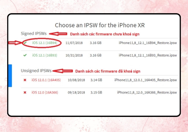 Hướng dẫn tải IPSW me iPhone 4