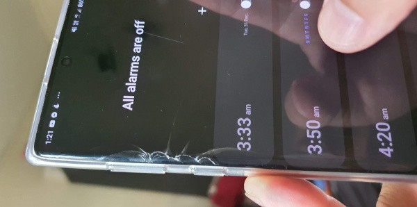 IC cảm ứng Note 10 hư hỏng
