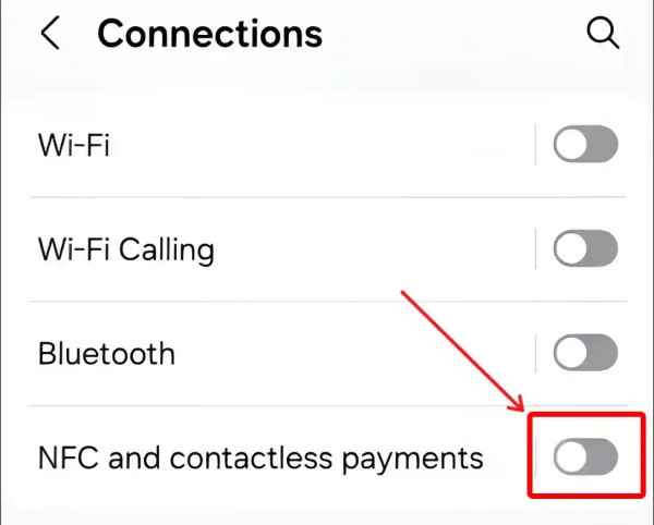 Kích hoạt NFC Kích hoạt NFC