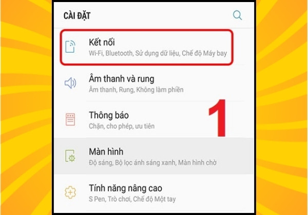 Kiểm tra điện thoại có NFC không trên Android bước 2