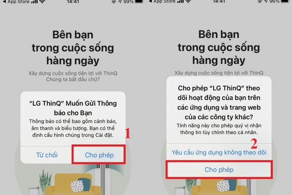 LG - LG ThinQ bước 1 LG - LG ThinQ bước 1
