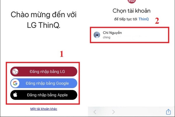 LG - LG ThinQ bước 2 LG - LG ThinQ bước 2