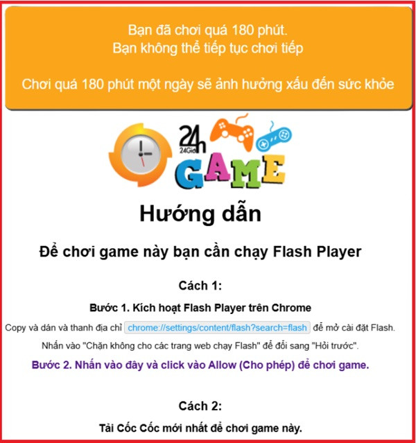 Lưu ý khi chơi game 24h miễn phí