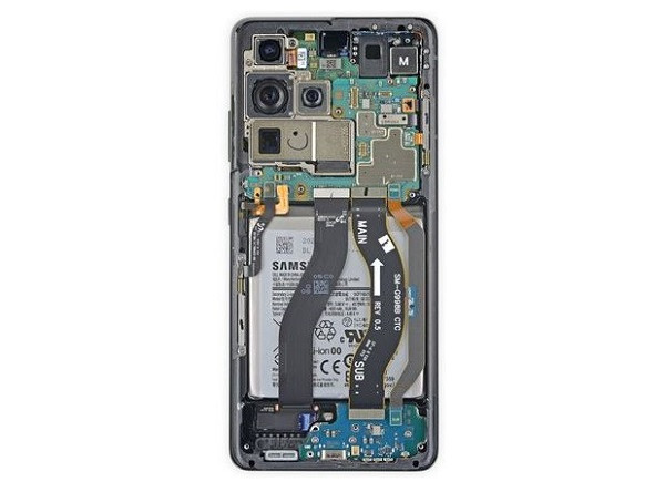 Samsung S21 Ultra hư IC cảm biến