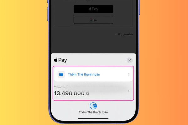 Thanh toán online bước 2
