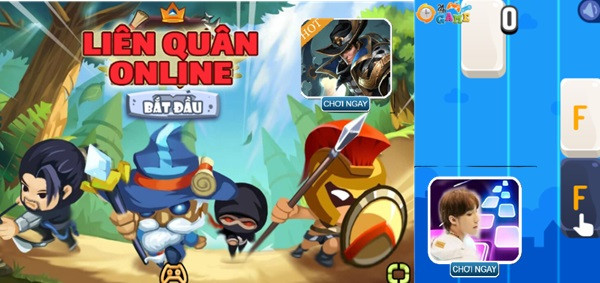 Tổng hợp game “quen mà lạ” trong game vui 24h