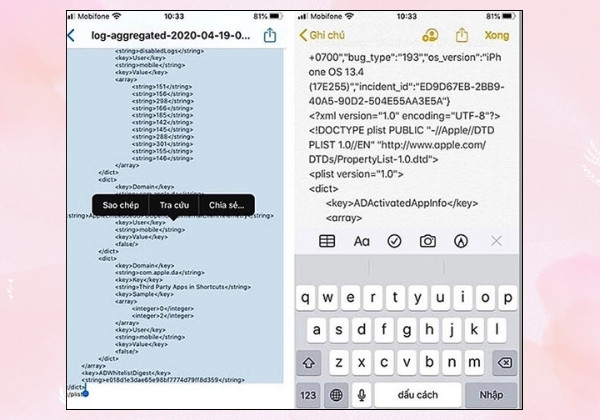 Xem số chu kỳ sạc qua dữ liệu phân tích của Apple 3