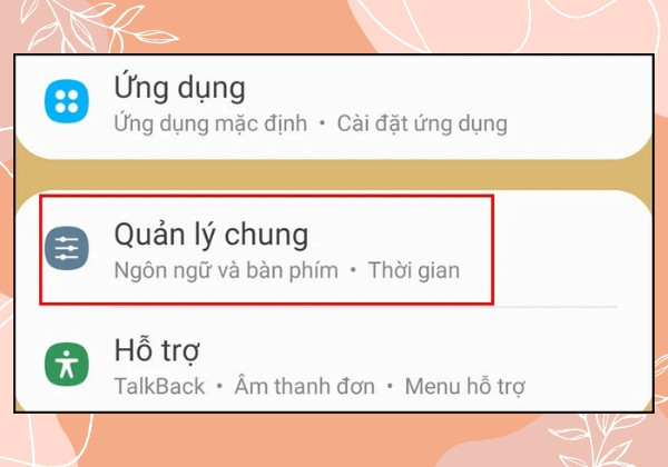 Xóa ứng dụng xung đột bước 2