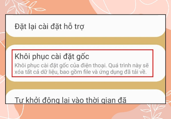 Xóa ứng dụng xung đột bước 4