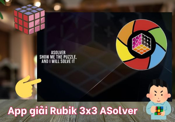 App giải Rubik 3x3 ASolver App giải Rubik 3x3 ASolver